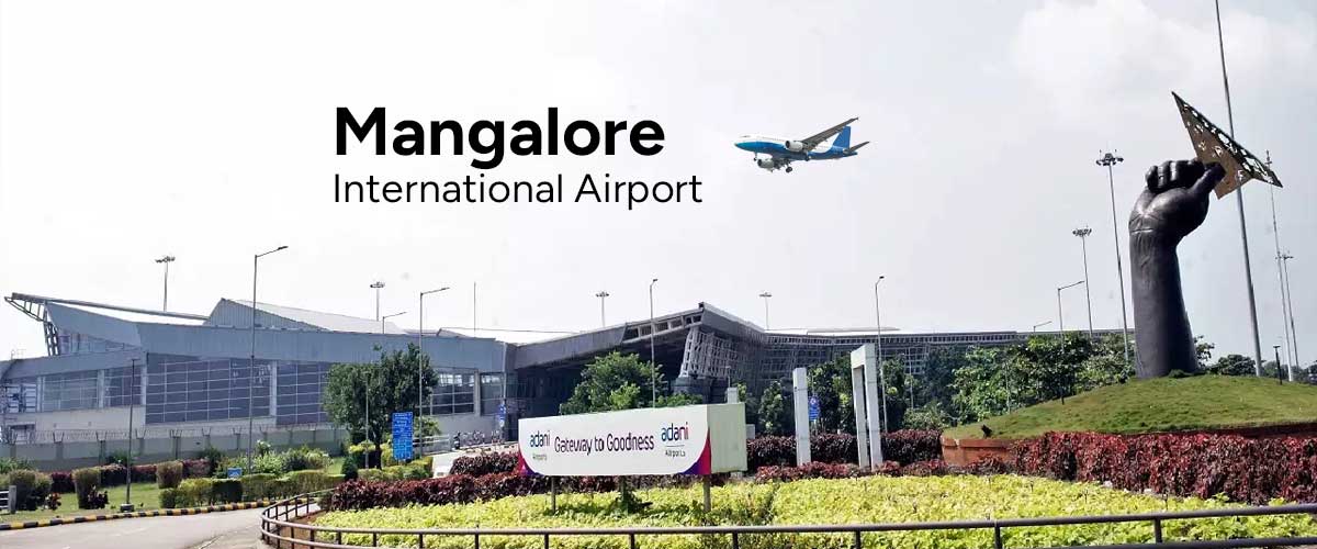 Airport travel scene representing taxi transfers in Mangalore