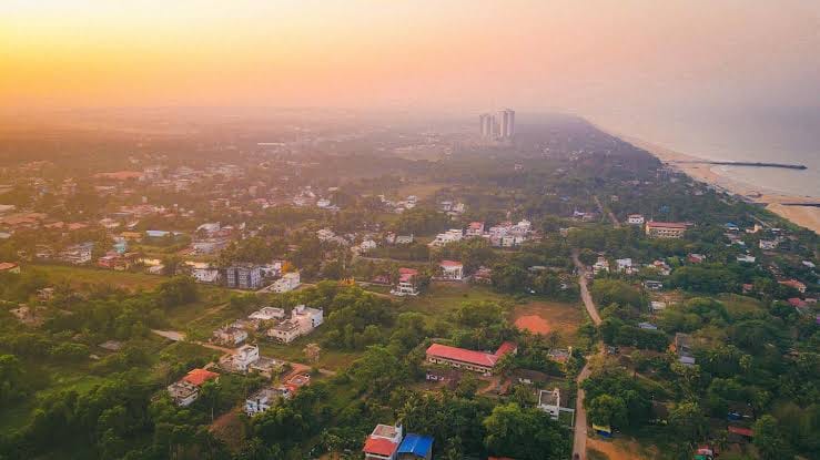 Coastal scenery representing Mangalore tourism in Karnataka