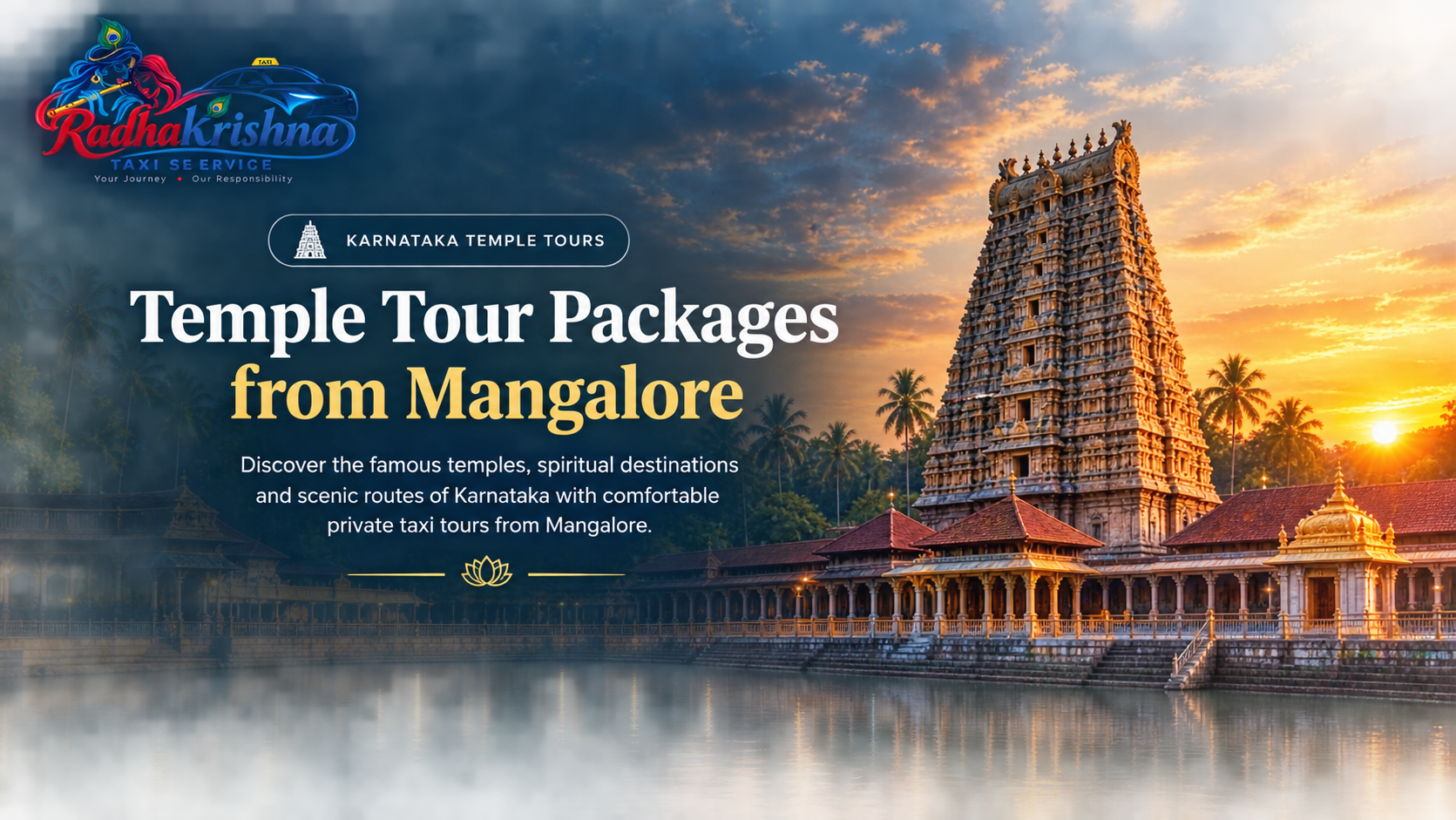 Karnataka temple tour from Mangalore